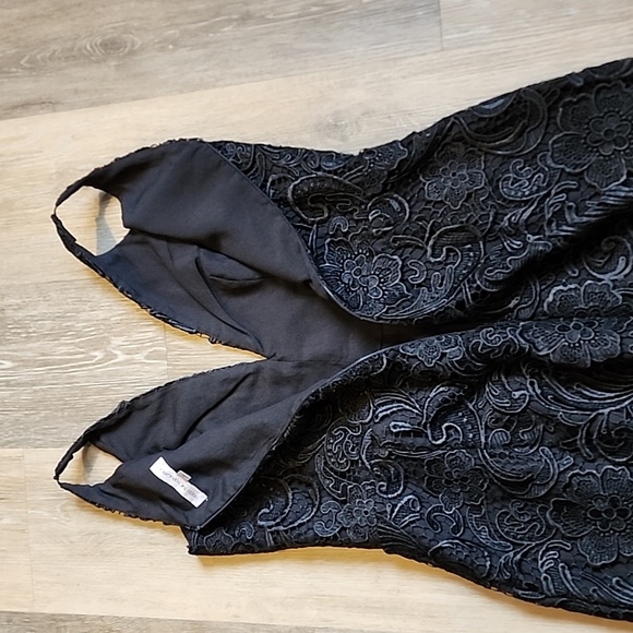 DRESS THE POPULATION BLACK DRESS - Picture 11 of 13